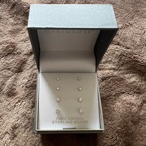 Primrose Sterling Silver Earring set